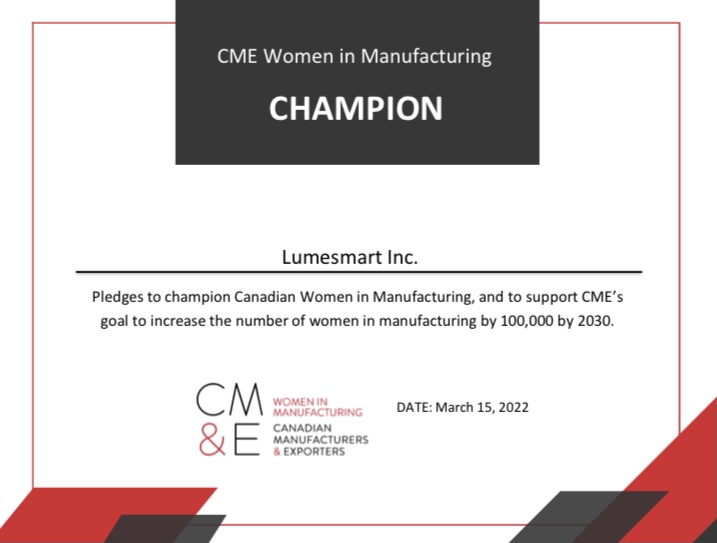 Champion of Women in Manufacturing shohreh sabaghpour